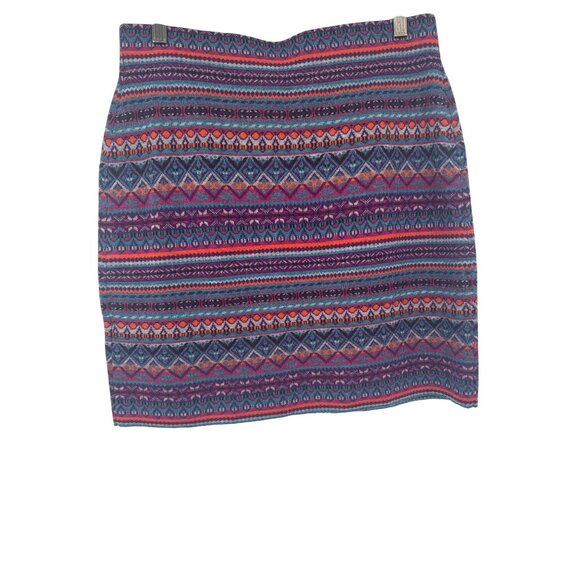 Krimson Klover ziggy FairIsle Wool Southwestern Skirt Size Large - Picture 2 of 5